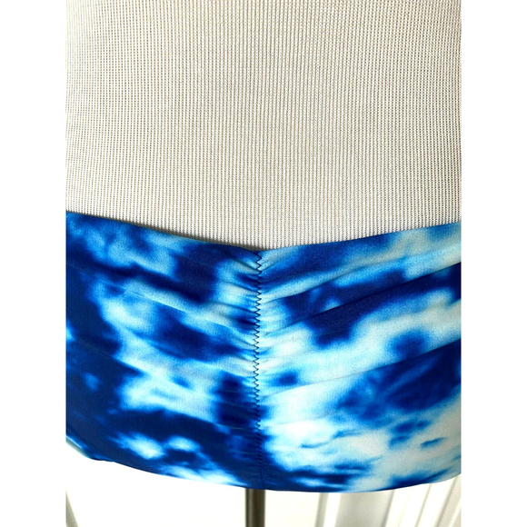 Womens Cyn & Luca Sz Small Swimsuit Bikini Set Blue Lagoon Reversible Adjustable - Picture 8 of 10